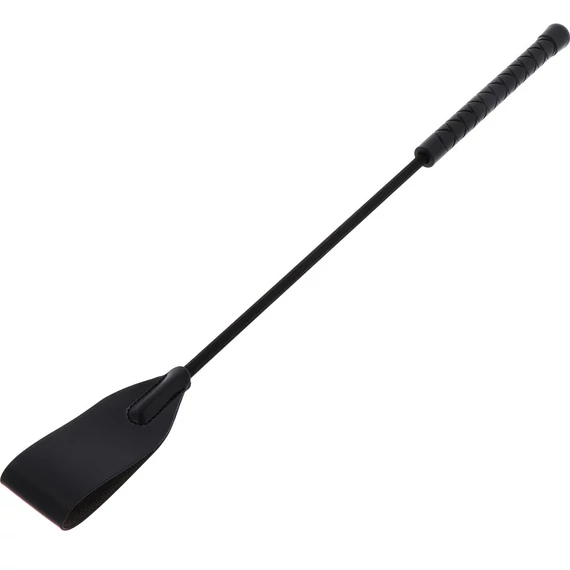 Flappery Whip – elegáns 47 cm-es korbács, fekete