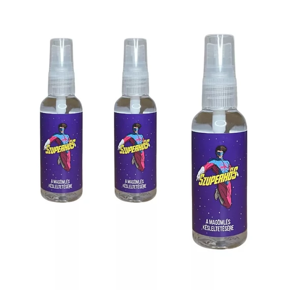 Mesterhármas - Szuperhős Magömlés Késleltető Spray (50ml) csomag