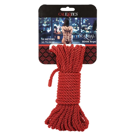 CALEXOTICS – Scandal Red 10 m BDSM kötél