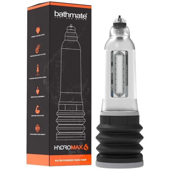 Bathmate Hydromax 6 – vízzel működő péniszpumpa