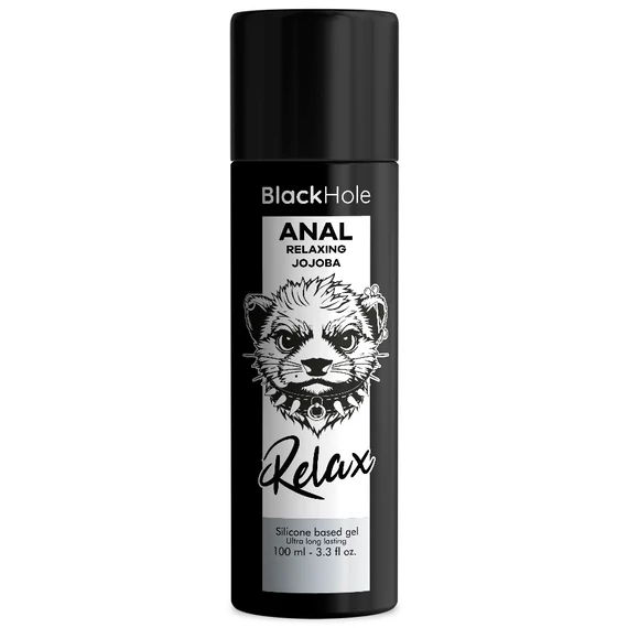 BLACK HOLE - relaxáló szilikon alapú anális síkosító 100 ml