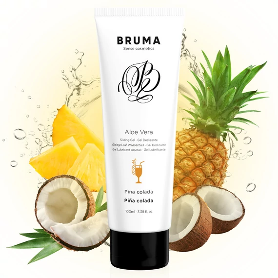 BRUMA – Aloe Vera síkosító gél, Pina Colada ízben 100 ml
