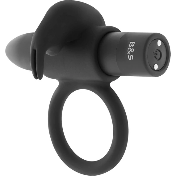 BLACK&SILVER – prémium vibráló gyűrű 10 üzemmóddal