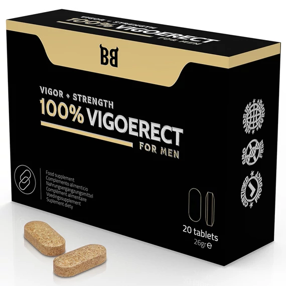 BLACK BULL - 100% természetes férfi potencianövelő 20 tabletta