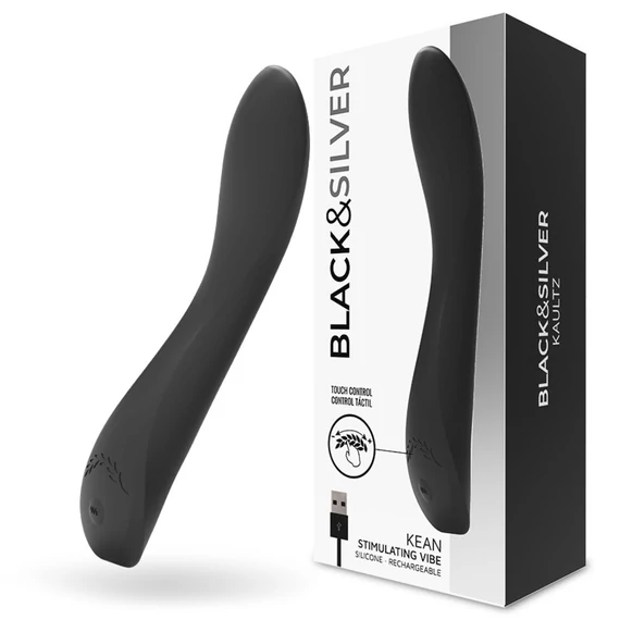 BLACK&SILVER – érintésvezérlésű prémium vibrátor