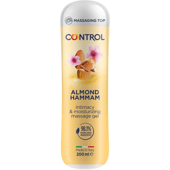 CONTROL - Prémium 3 az 1-ben mandula masszázsgél 200 ml
