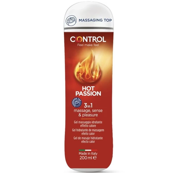 CONTROL - Forró vágy 3 az 1-ben síkosító gél 200 ml