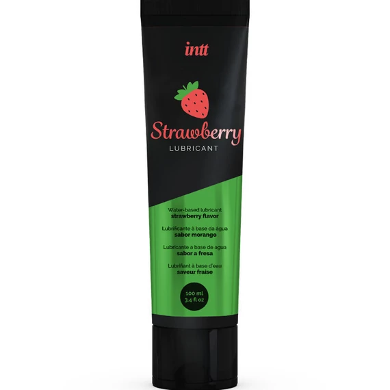 INTT LUBRICANTS - eper ízű intim víz alapú síkosító