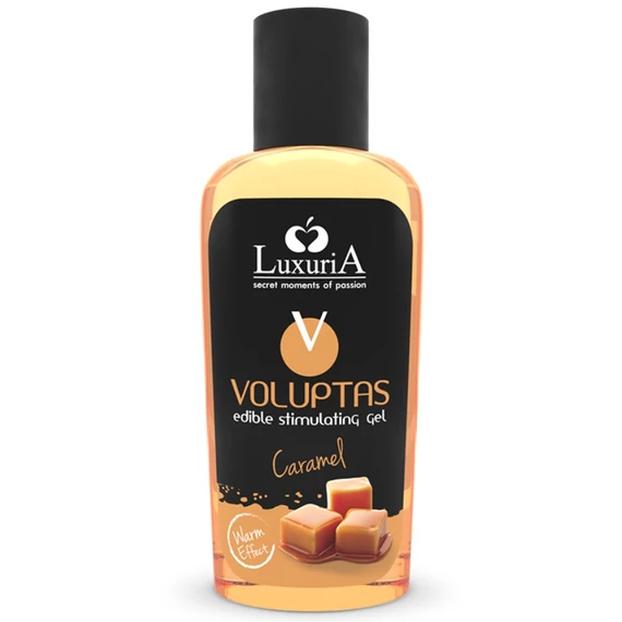 INTIMATELINE LUXURIA - édes masszázsgél karamell ízben 100 ml