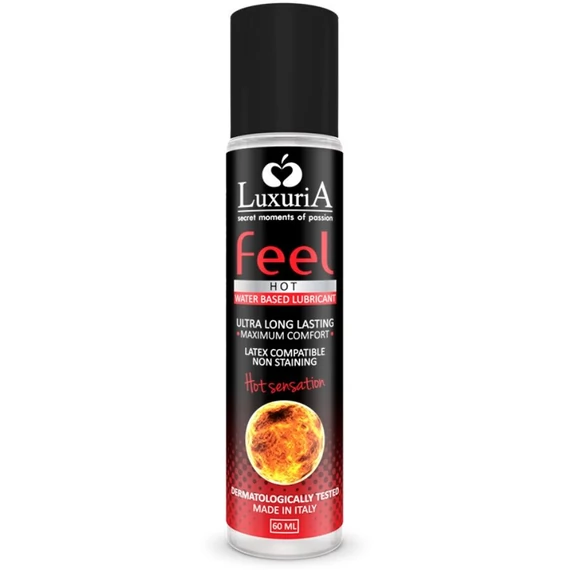 INTIMATELINE - Luxuria Feel Hot – vízbázisú síkosító 60 ml