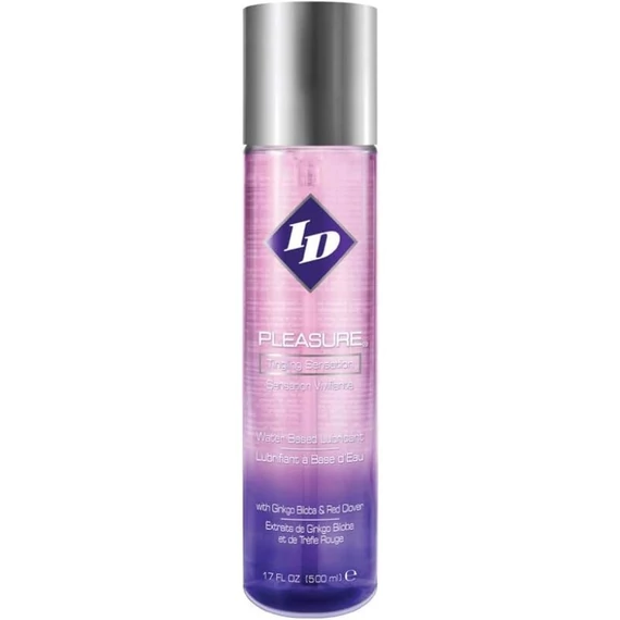 ID PLEASURE – vízbázisú síkosító 500 ml érzéki hatással