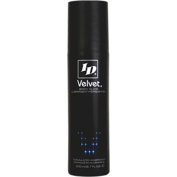 ID VELVET – prémium szilikon alapú síkosító 200 ml