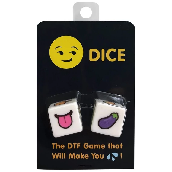 KHEPER GAMES - szenvedélyes szex emoji dobókockák
