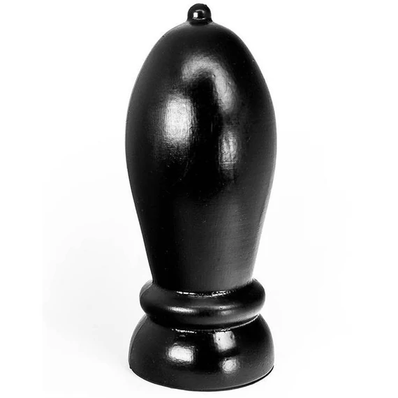 HUNG SYSTEM - anális görgő végbélplug, fekete, 24 cm