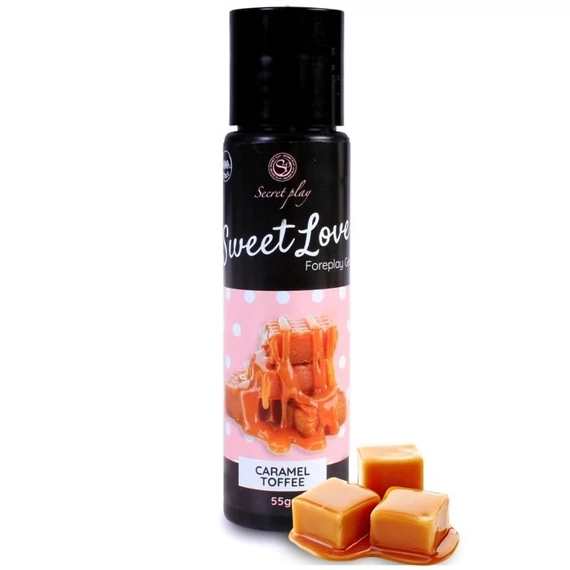 SECRETPLAY - édességgel teli karamell síkosító 60 ml