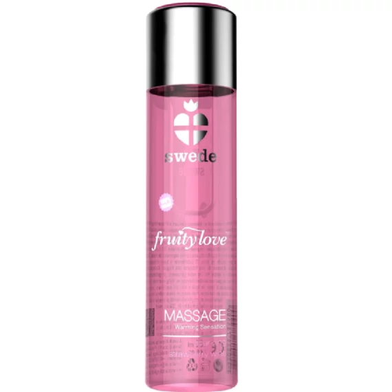 SWEDE Fruity Love – pezsgő eper masszázsolaj melegítő hatással