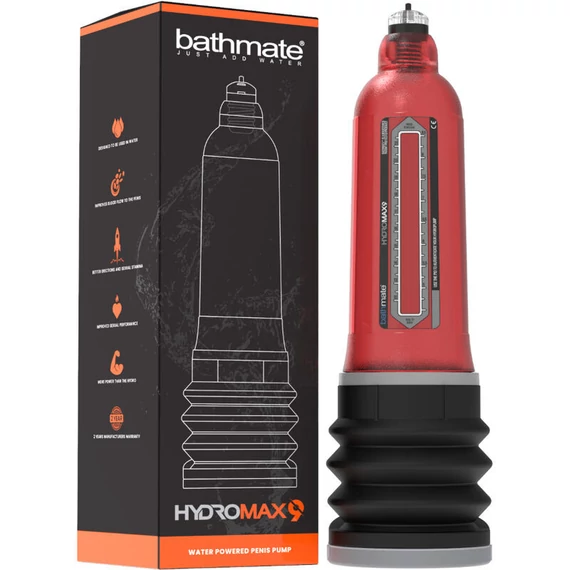 BATHMATE - HYDROMAX 9 – prémium pénisz növelő pumpa