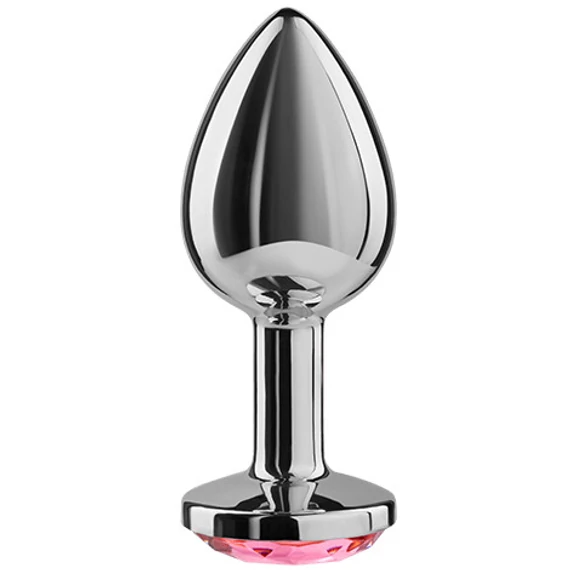 SECRETPLAY - fém anál dugó, 7 cm, érzéki élményekhez