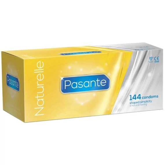 Pasante - prémium természetes óvszer 144 db-os kiszerelésben