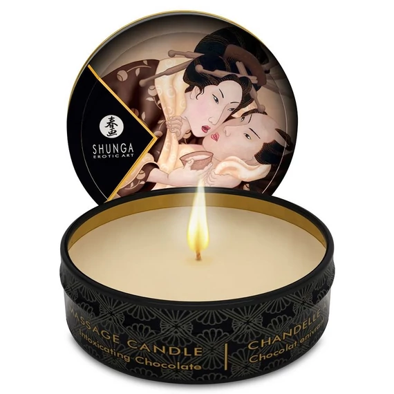 SHUNGA - csokoládés masszázsgyertya 30 ml