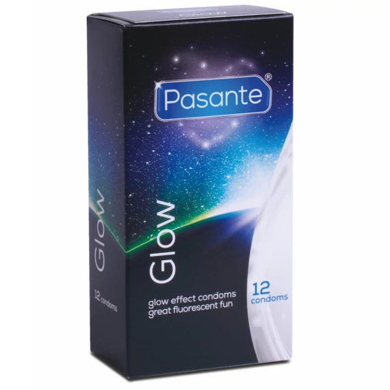 Pasante - világító óvszer, 12 db-os kiszerelés