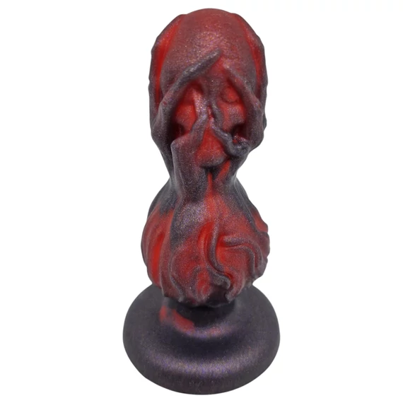 OgazR - gömbös anál dildó - 10,5cm (fekete)