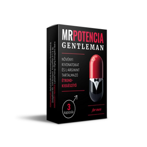 MRPOTENCIA GENTLEMAN alkalmi potencianövelő -  3 DB