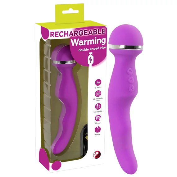 You2Toys - Warming - akkus melegítő masszírozó vibrátor (pink)