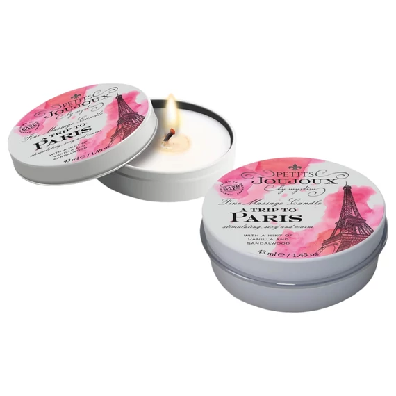Petits Joujoux Paris - masszázsgyertya - vanília-szantálfa (43ml)