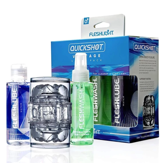 / Fleshlight Quickshot Vantage - utazó maszturbátor szett (3 részes)