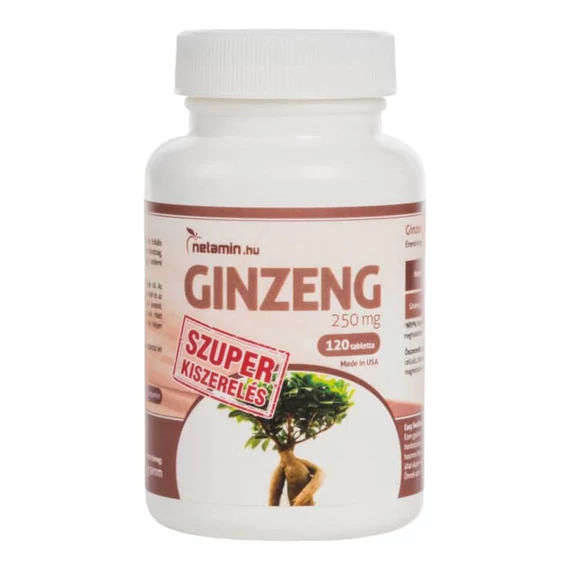 / Netamin Ginzeng 250mg - étrend-kiegészítő kapszula (40db)