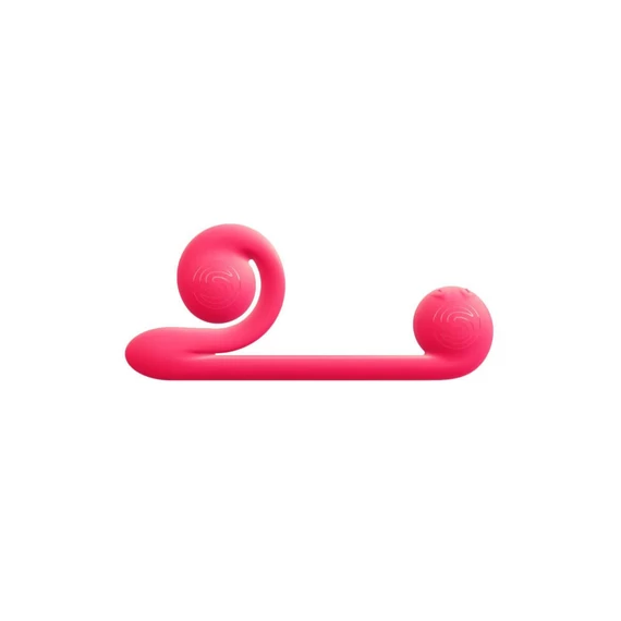 Snail Vibe Duo - akkus, 3in1 stimulációs vibrátor (pink)