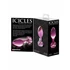 Kép 9/9 - Icicles No. 48 - virágos üveg anál kúp (pink) - 5