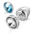 Kép 2/6 - DIOGOL Anni Magnetic - 2in1 ezüst análkúp (2,5cm) - 2