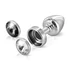 Kép 6/6 - DIOGOL Anni Magnetic - 2in1 ezüst análkúp (2,5cm) - 6