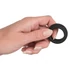 Kép 3/6 - Black Velvet - vastagfalú péniszgyűrű (2,6cm) - fekete - 3