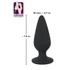 Kép 11/11 - Black Velvet Heavy - 40g-os anál dildó (fekete) - 6