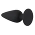 Kép 3/6 - Black Velvet Heavy - 135g-os anál dildó (fekete) - 3