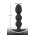 Kép 9/13 - Black Velvet Heavy - 145g-os gömbös anál dildó (fekete) - 5