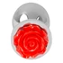Kép 5/13 - You2Toys - Rose - 91g-os alumínium anál dildó (ezüst-piros) - 3