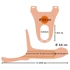 Kép 19/19 - You2Toys - Strap-on - felcsatolható, üreges dildó (közepes) - natúr - 7