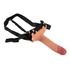 Kép 4/19 - Realistixxx Strap-on - felcsatolható, üreges, élethű dildó (natúr) - 2