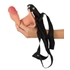 Kép 13/19 - Realistixxx Strap-on - felcsatolható, üreges, élethű dildó (natúr) - 5