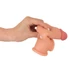 Kép 6/6 - Realistixxx - heregyűrűs hosszabbító péniszköpeny - 19cm (natúr) - 6