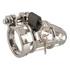 Kép 13/21 - You2Toys - Chastity Cage - fém péniszketrec, lakattal - 7
