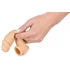 Kép 10/12 - Realistixxx - heregyűrűs péniszköpeny - 16cm (natúr) - 10