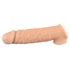 Kép 2/12 - Realistixxx - heregyűrűs péniszköpeny - 16cm (natúr) - 2