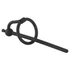 Kép 4/19 - Penisplug Dilator - szilikon húgycsőtágító makkgyűrűvel (0,6mm) - fekete - 2
