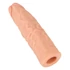 Kép 3/11 - Nature Skin - hosszabbító, vastagító péniszköpeny (19,5cm) - 3