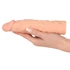 Kép 5/11 - Nature Skin - hosszabbító, vastagító péniszköpeny (19,5cm) - 5